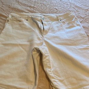 Inc white denim shorts. Almost new condition.